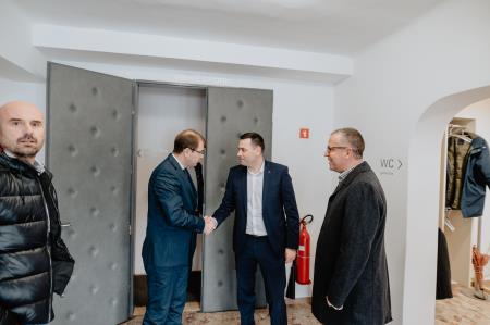 Župan in direktor direktorja SIJ Metala Ravne Jernej Močnik